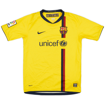 2008-10 Barcelona Away Shirt - 7/10 - (L.Boys)