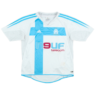 2004-05 Olympique Marseille Home Shirt - 8/10 - (S.Boys)