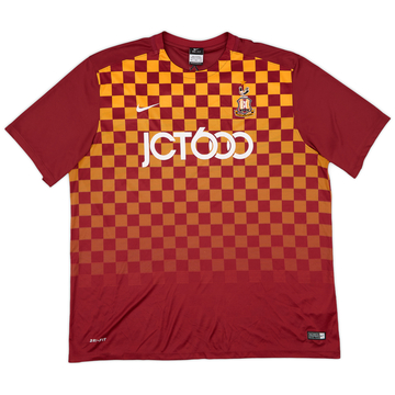 2015-16 Bradford City Home Shirt - 5/10 - (XXL)