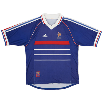1998-00 France Home Shirt - 5/10 - (L)