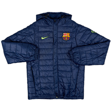 2009-10 Barcelona Nike Padded Bench Coat - 8/10 - (S)