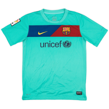 2010-11 Barcelona Away Shirt - 7/10 - (L.Boys)