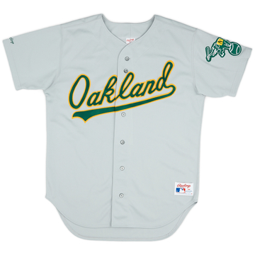 1990-91 Oakland Athletics Authentic Rawlings Away Jersey (Excellent) L