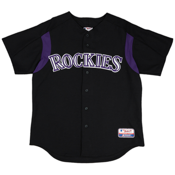 2003-06 Colorado Rockies Authentic Majestic Batting Practice Jersey (Very Good) L