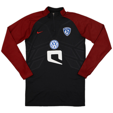 2017-18 Al Hilal Nike 1/4 Zip Track Top - 7/10 - (XL)