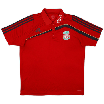 2009-10 Liverpool adidas Polo Shirt - 7/10 - (L)