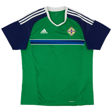 2016-17 Northern Ireland Home Shirt - 7/10 - (L)
