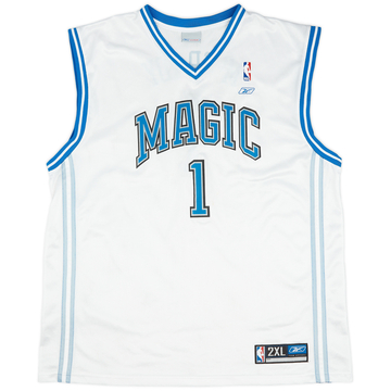 2003-04 Orlando Magic McGrady #1 Reebok Home Jersey (Very Good) XXL