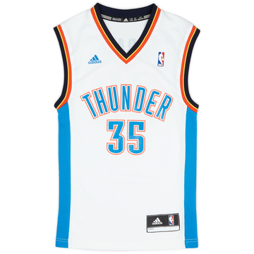 2010-14 Oklahoma City Thunder Durant #35 adidas Home Jersey (Excellent) XXS