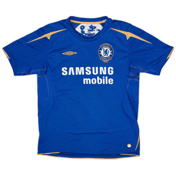 2005-06 Chelsea Centenary Home Shirt - 7/10 - (M.Boys)
