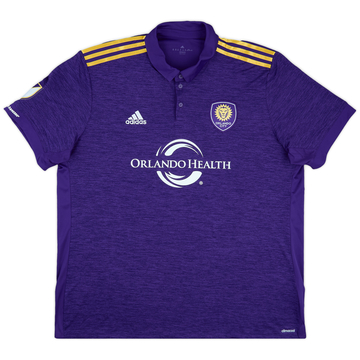 2017-18 Orlando City Home Shirt - 10/10 - (XXL)