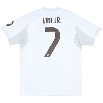 2025-26 Real Madrid Home Shirt Vini Jr. #7