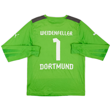 2013-14 Borussia Dortmund GK Shirt Weidenfeller #1 - 8/10 - (XL.Boys)