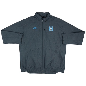 2012-13 Manchester City Umbro Hooded Rain Jacket - 8/10 - (XXL)