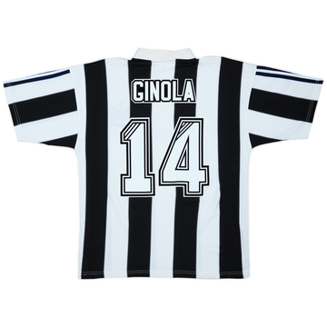1995-97 Newcastle Home Shirt Ginola #14 - 10/10 - (M)