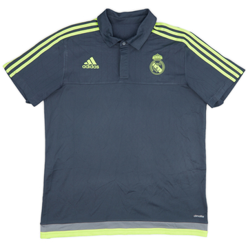 2015-16 Real Madrid adidas Polo Shirt - 9/10 - (L)