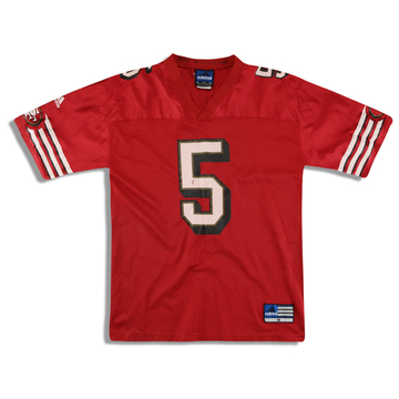 1999-00 San Francisco 49ers Garcia #5 adidas Jersey (Home) M
