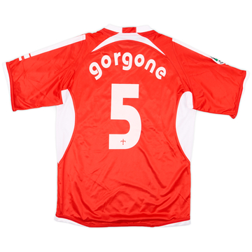 2006-07 Triestina Match Issue Home Shirt Gorgone #5