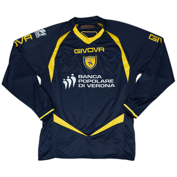 2009-10 Chievo Verona Givova Training L/S Shirt - 8/10 - (L)