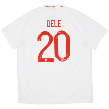 2018-19 England Home Shirt Dele #20 - 7/10 - (XXL)