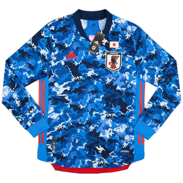 2020-21 Japan Player Issue Home L/S Shirt