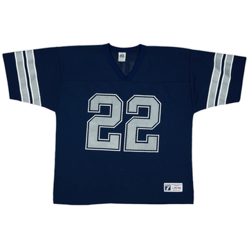 1992-94 Dallas Cowboys Smith #22 Logo 7 Away Jersey - 8/10 - (L)