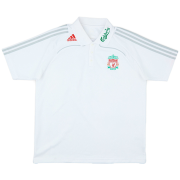 2008-09 Liverpool adidas Polo Shirt - 7/10 - (XL)