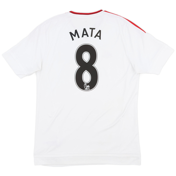 2015-16 Manchester United Away Shirt Mata #8 - 7/10 - (M)
