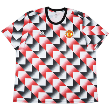2022-23 Manchester United adidas Training Shirt - 10/10 - (3XL)