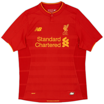 2016-17 Liverpool Home Shirt - 7/10 - (XL.Boys)