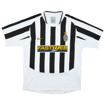 2003-04 Juventus Home Shirt - 9/10 - (XL.Boys)