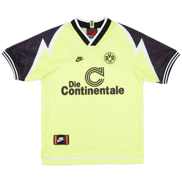 1995-96 Borussia Dortmund Home Shirt - 10/10 - (L.Boys)