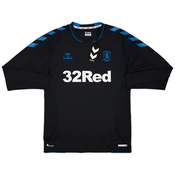 2018-19 Middlesbrough Away L/S Shirt (M)