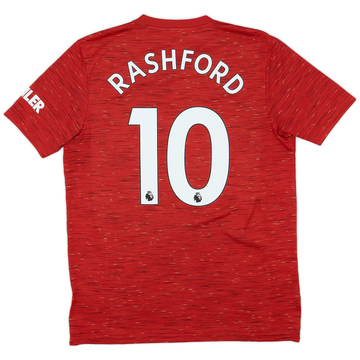 2020-21 Manchester United Home Shirt Rashford #10 - 5/10 - (L)