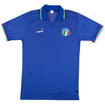 1986-91 Italy Home Shirt #13 - 8/10 - (XL)