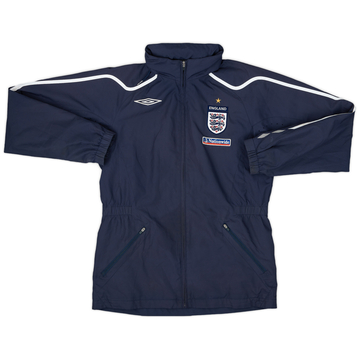 2004-06 England Umbro Hooded Rain Jacket - 7/10 - (S)