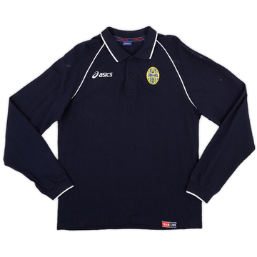 2006-07 Hellas Verona Asics Polo L/S Shirt - 7/10 - (L)