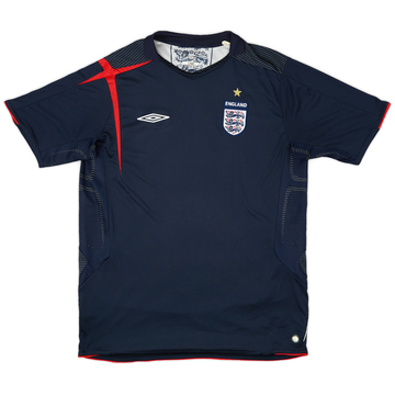 2005-06 England GK S/S Shirt - 9/10 - (L)