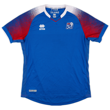 2018-19 Iceland Home Shirt - 9/10 - (XL)
