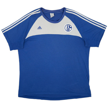 2012-13 Schalke adidas Cotton Tee - 5/10 - (XXL)