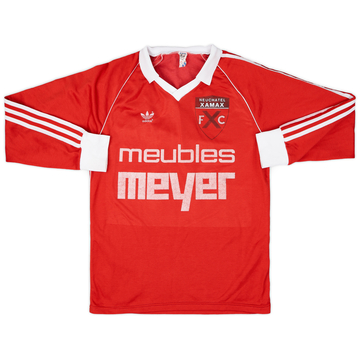 1980-82 Neuchatel Xamax Home L/S Shirt - 8/10 - (M)