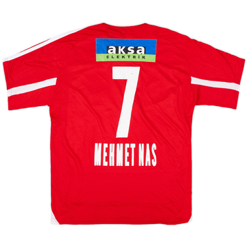 2010-11 Sivasspor Home Shirt Mehmet Nas #7 - 7/10 - (M)