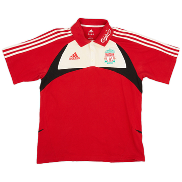 2007-08 Liverpool adidas Polo Shirt - 6/10 - (L)