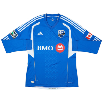 2012 Montreal Impact Authentic Home L/S Shirt - 9/10 - (L)