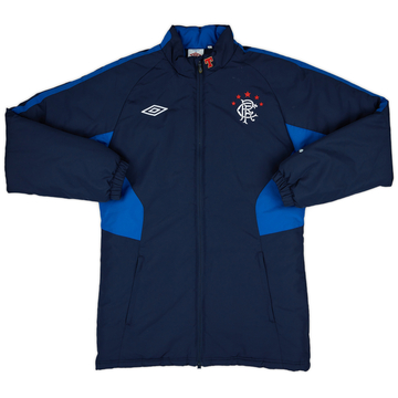 2010-11 Rangers Umbro Padded Bench Coat - 7/10 - (S)
