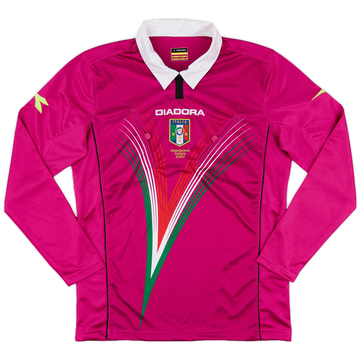 2012-13 Italy Diadora Referee L/S Shirt - 9/10 - (M)