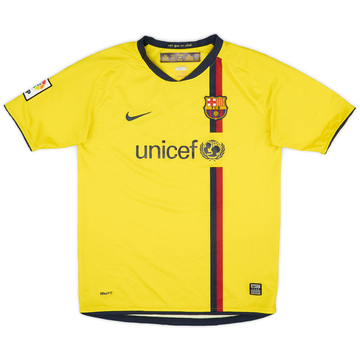 2008-10 Barcelona Away Shirt - 9/10 - (XL.Boys)