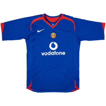 2005-06 Manchester United Away Shirt - 8/10 - (XL.Boys)