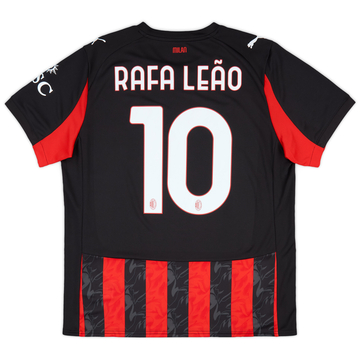 2025-26 AC Milan Home Shirt Rafa Leao #10