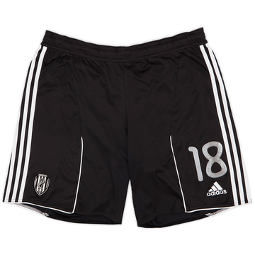 2010-11 Cesena Player Issue Home Shorts #18 - 6/10 - (XL)